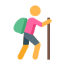 icons8 hiking 96